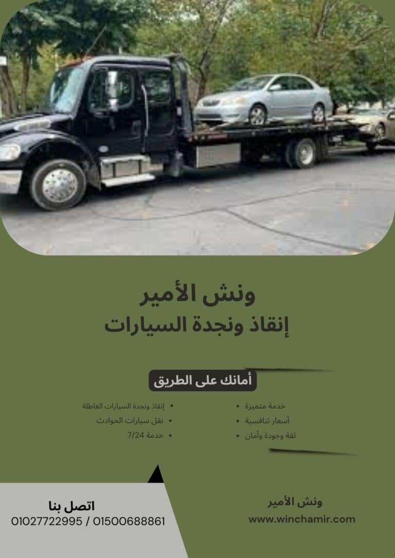 ونش إنقاذ في محور شينزو آبي